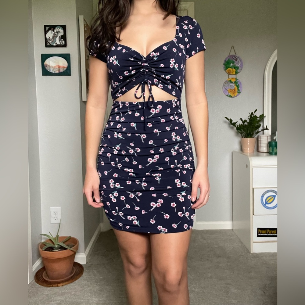 Floral Mini Dress
